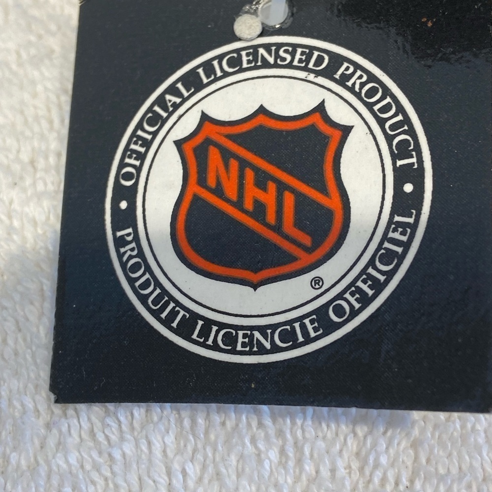 New NHL Mighty Ducks Anaheim Black Plush Waist Crossbody Pouch Bag Unisex - Picture 4 of 10